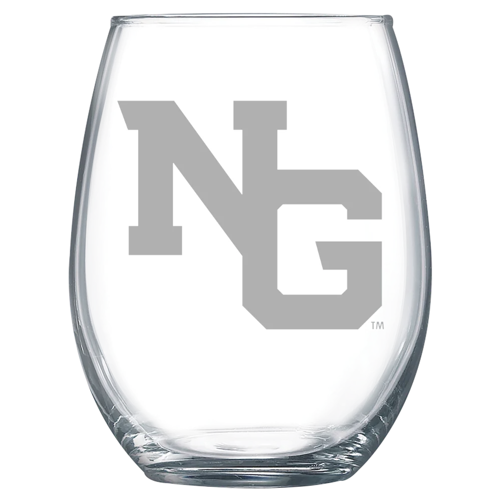 University of North Georgia Polar Camel 15 oz. Stemless Wine Glass