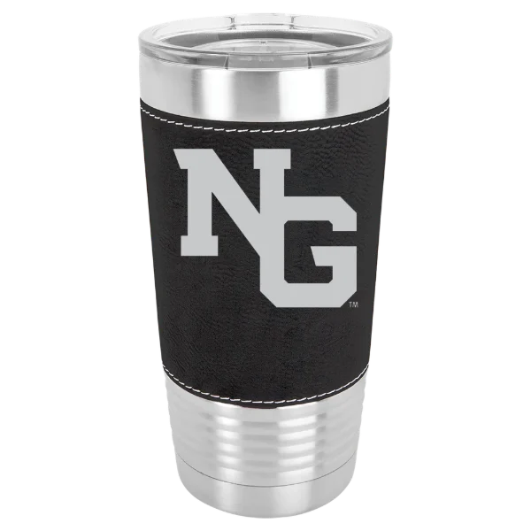 University of North Georgia Polar Camel 20 oz. Leatherette Grip Tumbler with Standard Lid