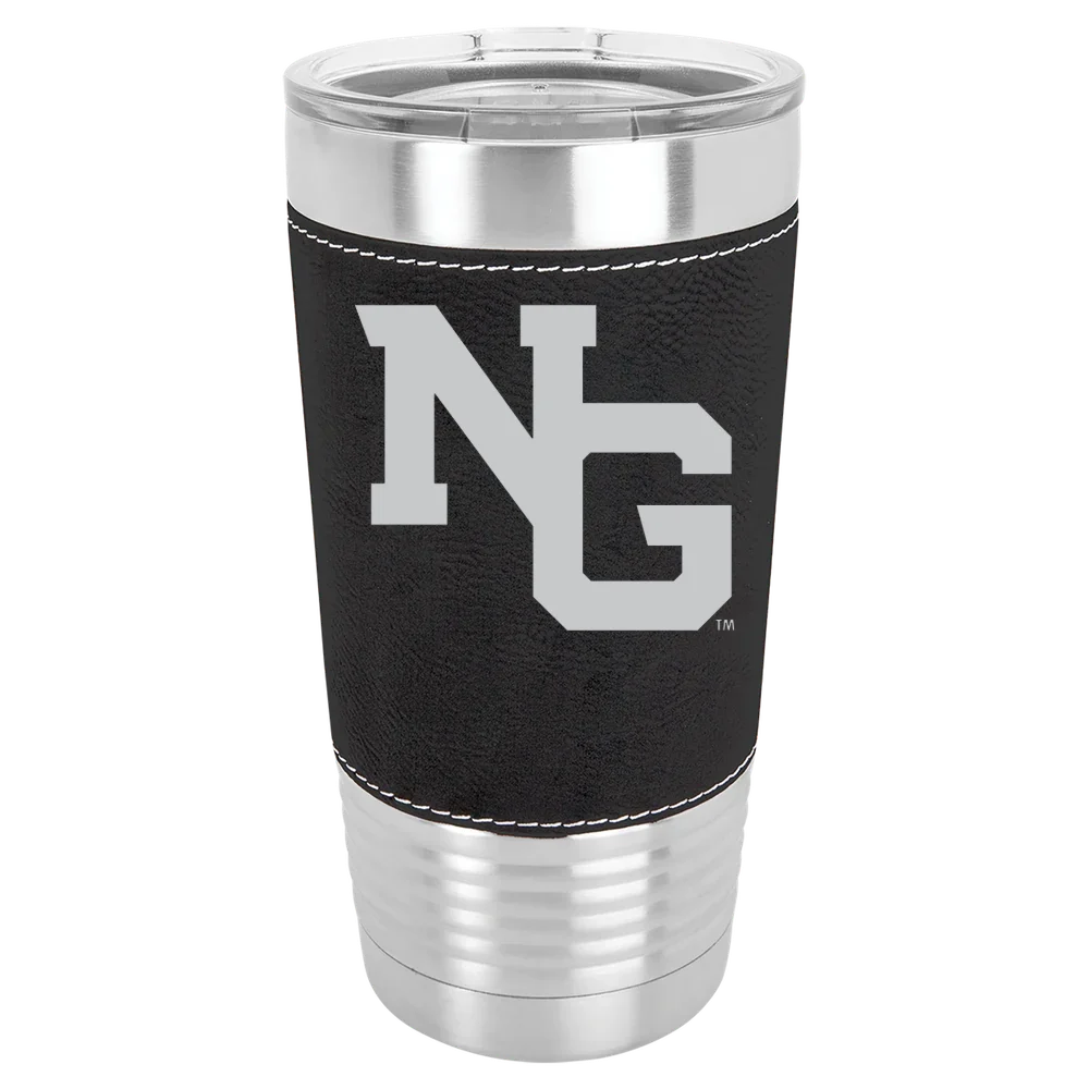 University of North Georgia Polar Camel 20 oz. Leatherette Grip Tumbler with Standard Lid