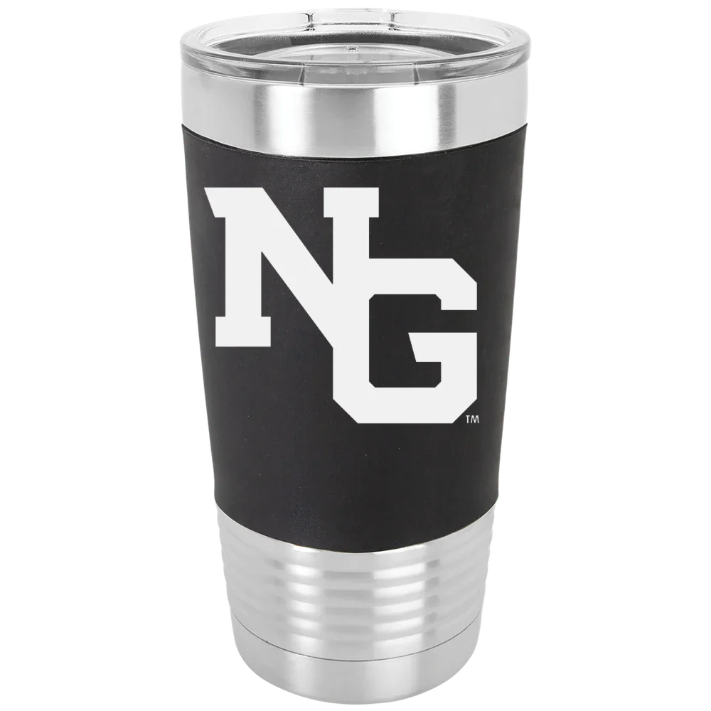 University of North Georgia Polar Camel 20 oz. Silicone Grip Tumbler with Standard Lid