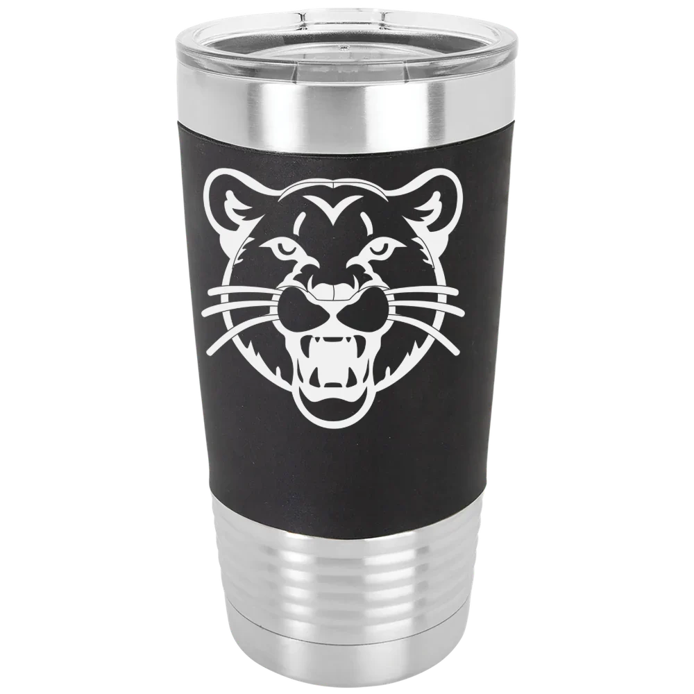 University of Pittsburgh, Johnstown Polar Camel 20 oz. Silicone Grip Tumbler with Standard Lid