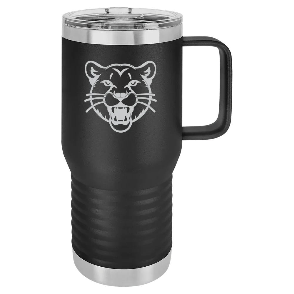 University of Pittsburgh, Johnstown Polar Camel 20 oz. Travel Mug with Slider Lid