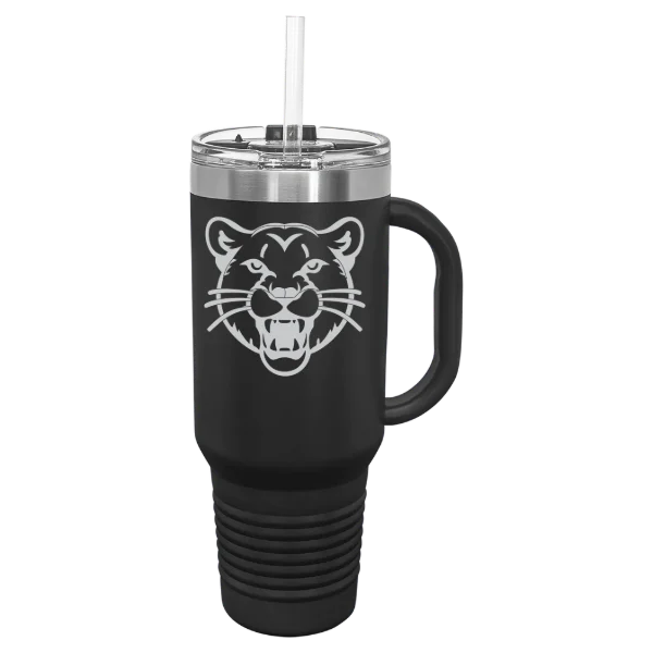 University of Pittsburgh, Johnstown Polar Camel 40 oz. Travel Mug with Snap Lid & Straw