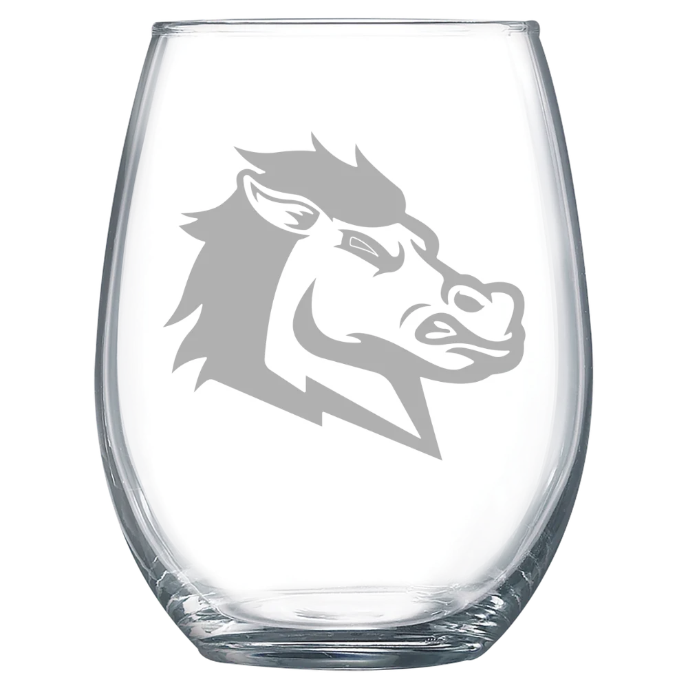 University of South Carolina Aiken Polar Camel 15 oz. Stemless Wine Glass