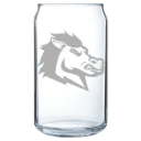 University of South Carolina Aiken Polar Camel 16 oz. Can Glass