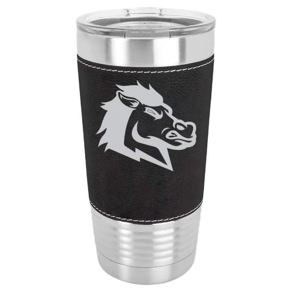 University of South Carolina Aiken Polar Camel 20 oz. Leatherette Grip Tumbler with Standard Lid