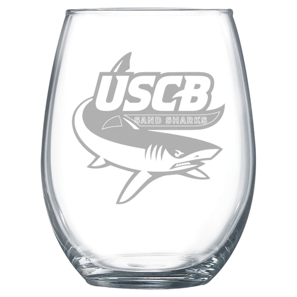 University of South Carolina Beaufort Polar Camel 15 oz. Stemless Wine Glass