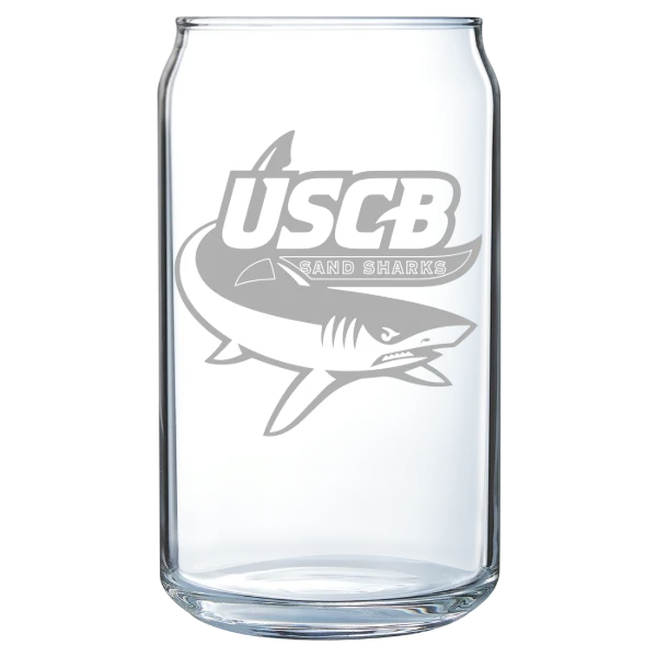 University of South Carolina Beaufort Polar Camel 16 oz. Can Glass