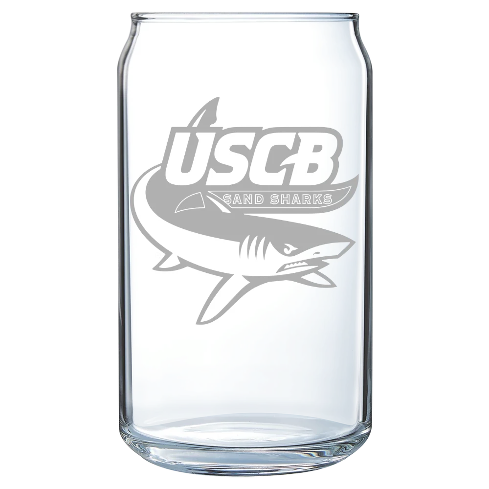 University of South Carolina Beaufort Polar Camel 16 oz. Can Glass