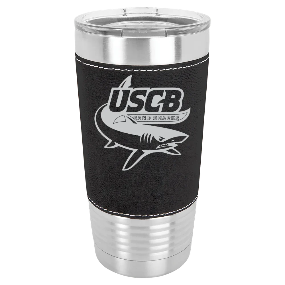University of South Carolina Beaufort Polar Camel 20 oz. Leatherette Grip Tumbler with Standard Lid