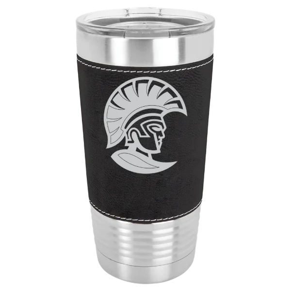 University of Tampa Polar Camel 20 oz. Leatherette Grip Tumbler with Standard Lid