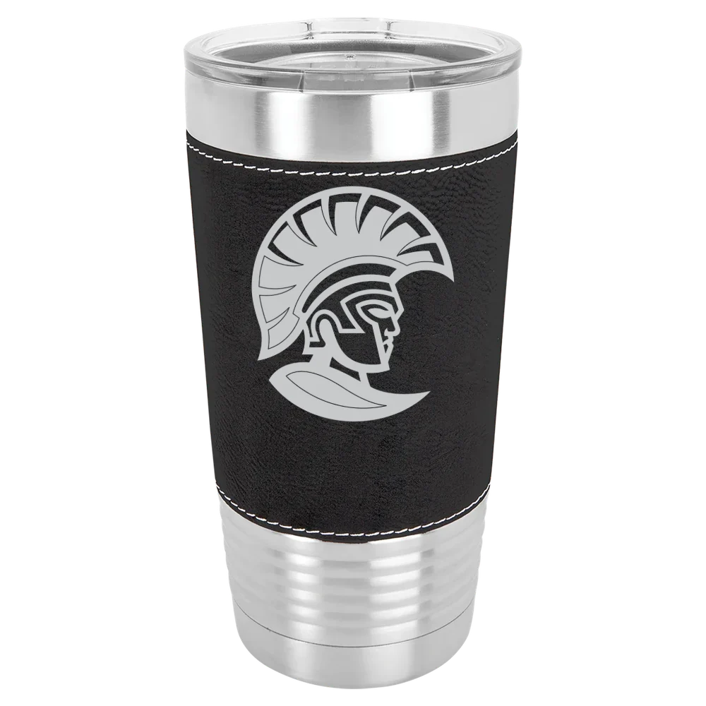 University of Tampa Polar Camel 20 oz. Leatherette Grip Tumbler with Standard Lid
