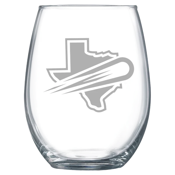 University of Texas at Dallas Polar Camel 15 oz. Stemless Wine Glass