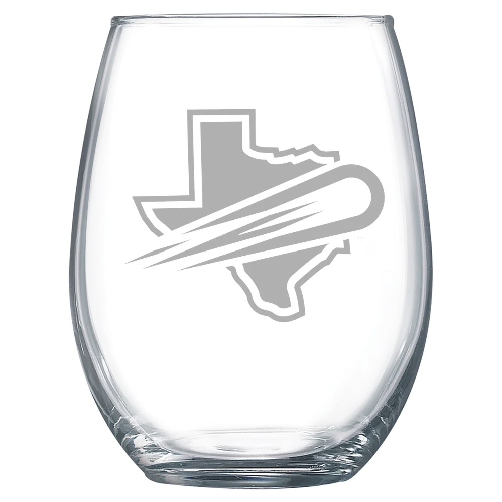 University of Texas at Dallas Polar Camel 15 oz. Stemless Wine Glass