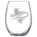 University of Texas at Dallas Polar Camel 15 oz. Stemless Wine Glass