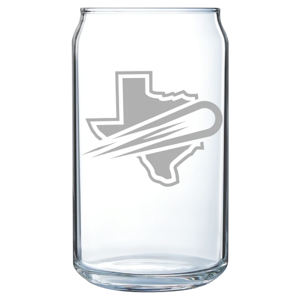 University of Texas at Dallas Polar Camel 16 oz. Can Glass