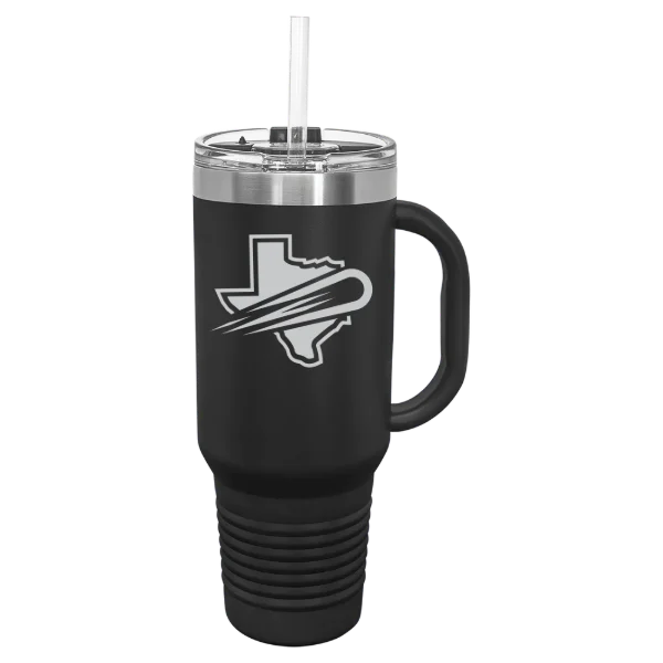 University of Texas at Dallas Polar Camel 40 oz. Travel Mug with Snap Lid & Straw