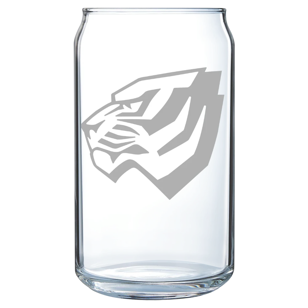 University of West Alabama Polar Camel 16 oz. Can Glass