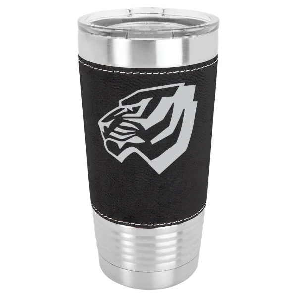 University of West Alabama Polar Camel 20 oz. Leatherette Grip Tumbler with Standard Lid