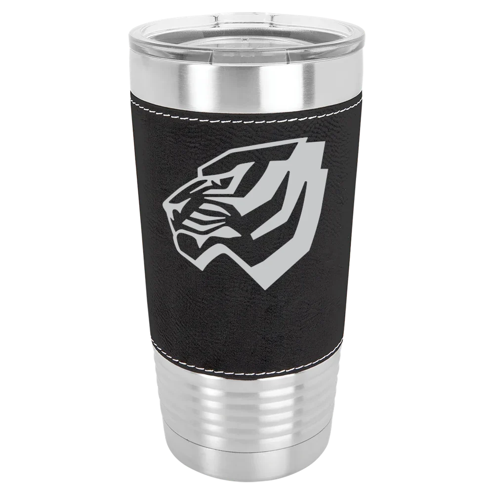 University of West Alabama Polar Camel 20 oz. Leatherette Grip Tumbler with Standard Lid