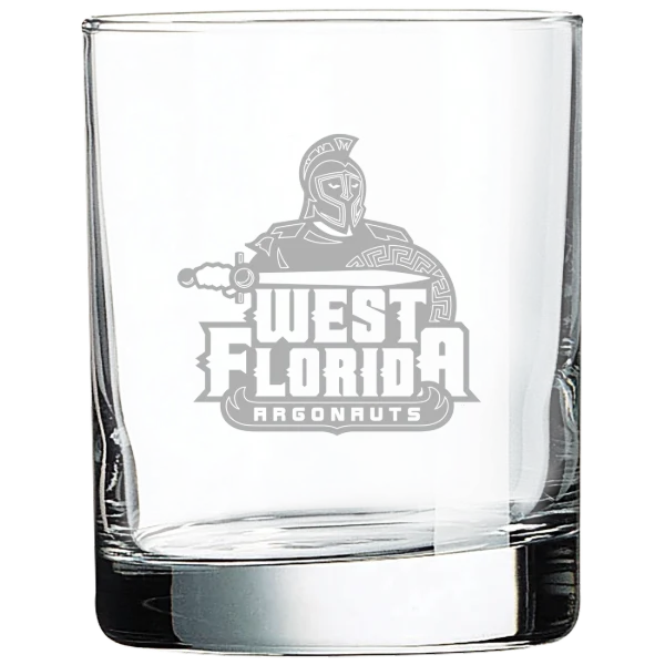 University of West Florida Polar Camel 10 1/2 oz. On The Rocks Glass