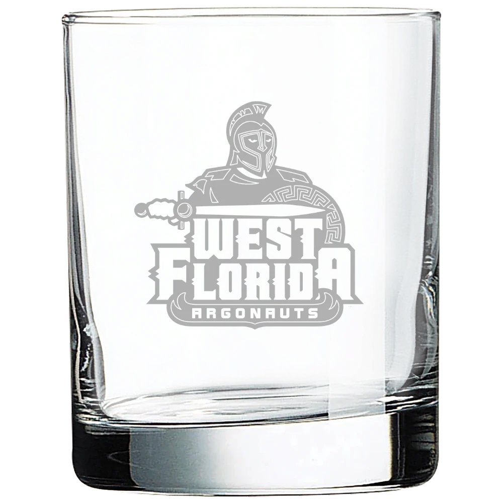 University of West Florida Polar Camel 10 1/2 oz. On The Rocks Glass