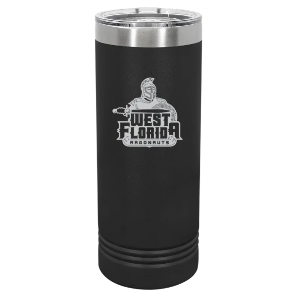 University of West Florida Polar Camel 22 oz. Skinny Tumbler with Slider Lid