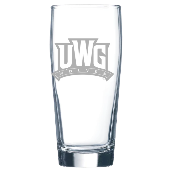 University of West Georgia Polar Camel 16 oz. Willi Becher Beer Glass