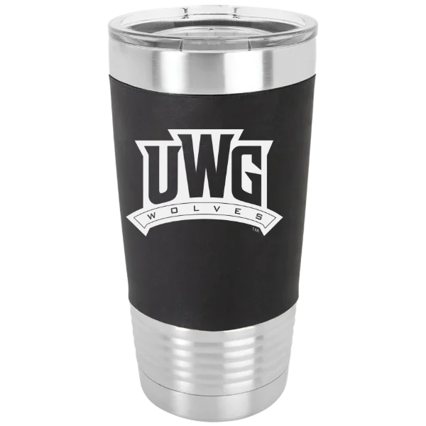 University of West Georgia Polar Camel 20 oz. Silicone Grip Tumbler with Standard Lid