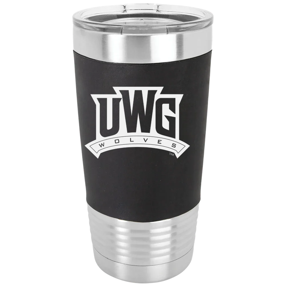 University of West Georgia Polar Camel 20 oz. Silicone Grip Tumbler with Standard Lid