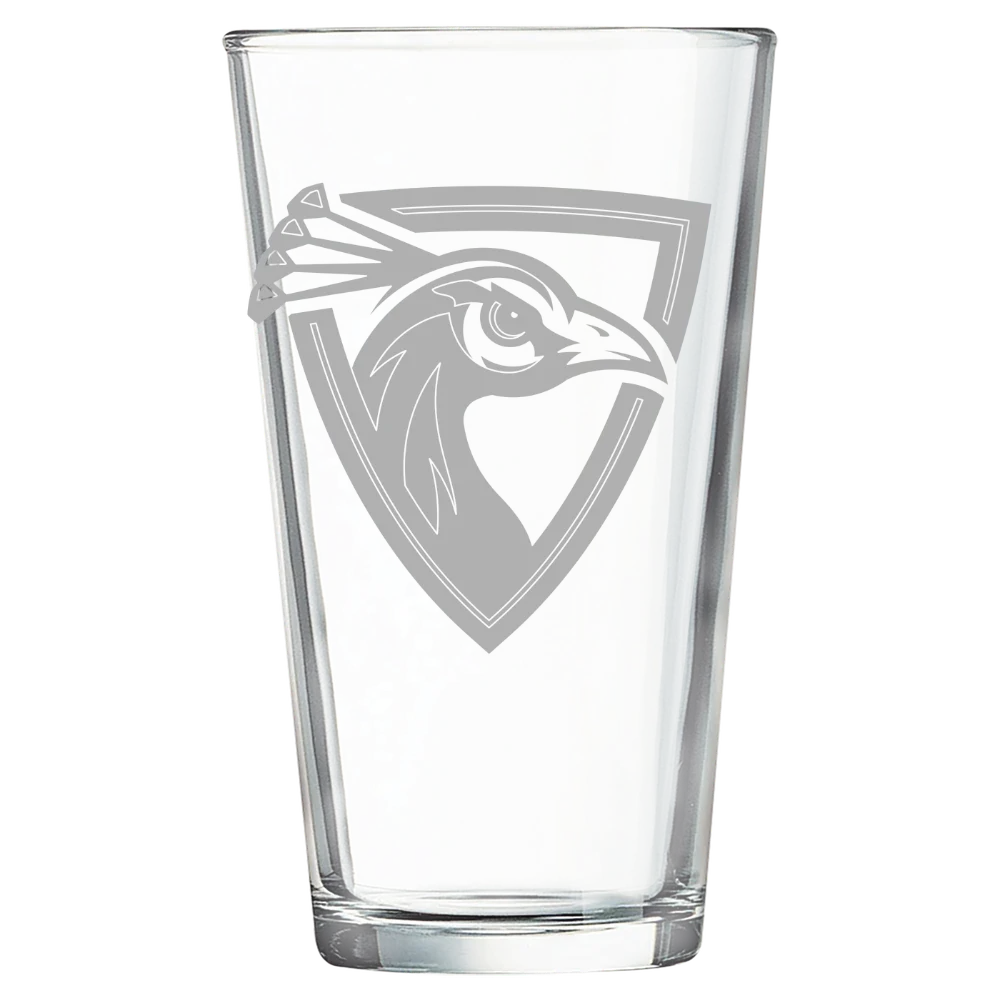 Upper Iowa University Polar Camel 16 oz. Pint Mixing Glass