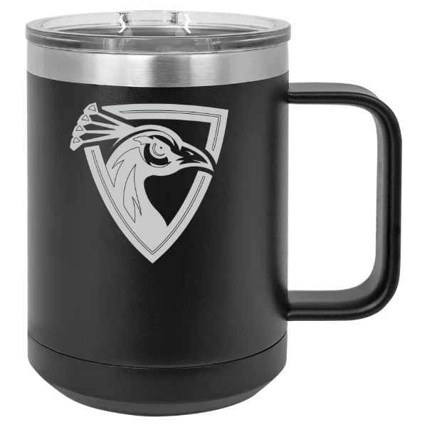 Upper Iowa University Polar Camel 15 oz. Mug with Slider Lid