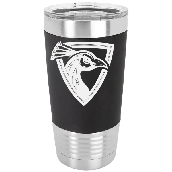 Upper Iowa University Polar Camel 20 oz. Silicone Grip Tumbler with Standard Lid