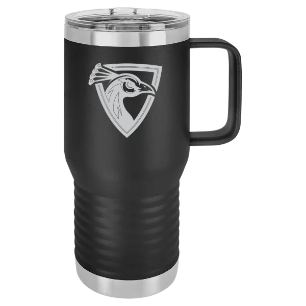 Upper Iowa University Polar Camel 20 oz. Travel Mug with Slider Lid