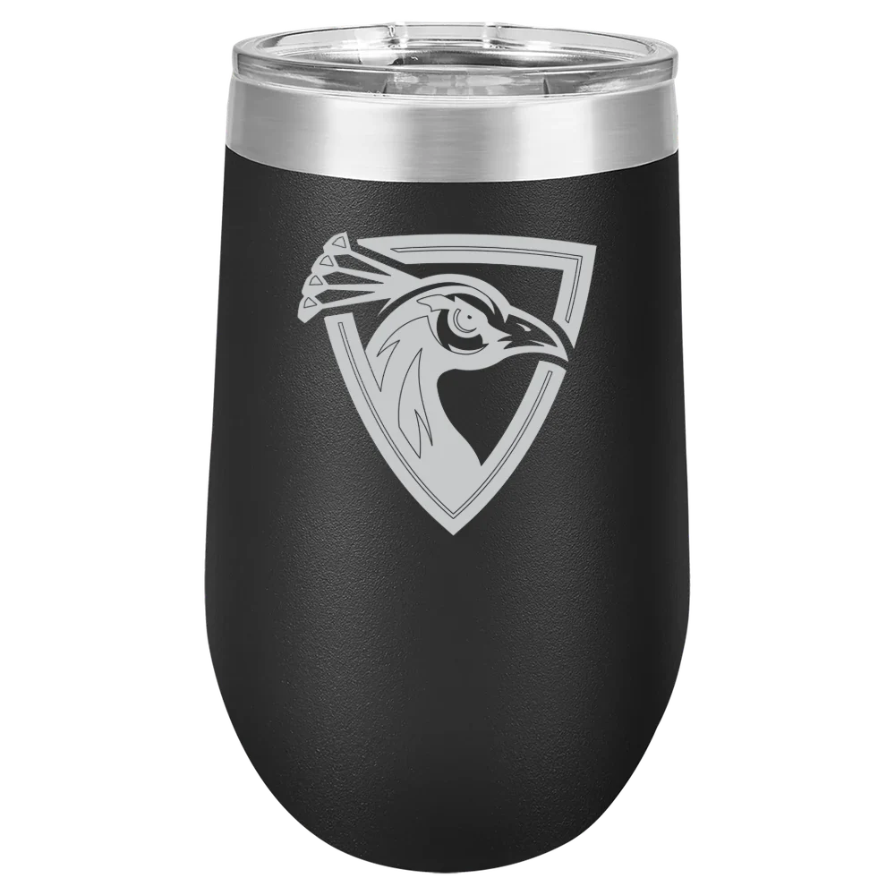 Upper Iowa University Polar Camel 16 oz. Stemless Wine Tumbler