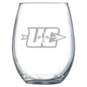 Ursuline College Polar Camel 15 oz. Stemless Wine Glass