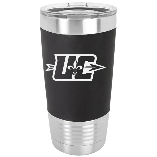 Ursuline College Polar Camel 20 oz. Silicone Grip Tumbler with Standard Lid