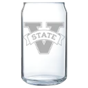 Valdosta State University Polar Camel 16 oz. Can Glass