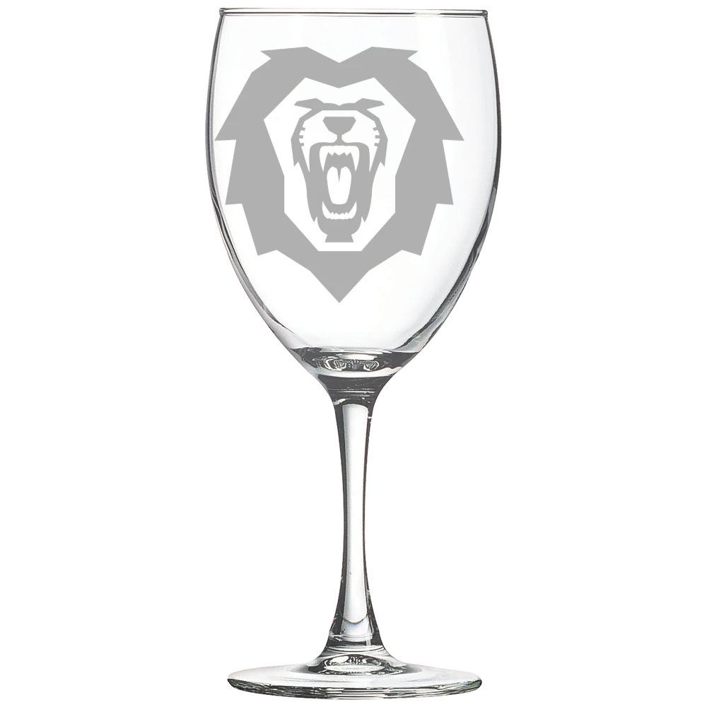Vanguard University Polar Camel 10 1/2 oz. Wine Glass