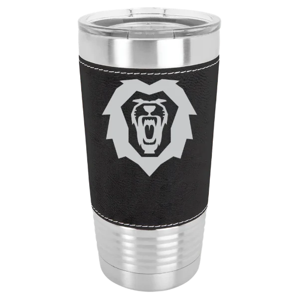 Vanguard University Polar Camel 20 oz. Leatherette Grip Tumbler with Standard Lid