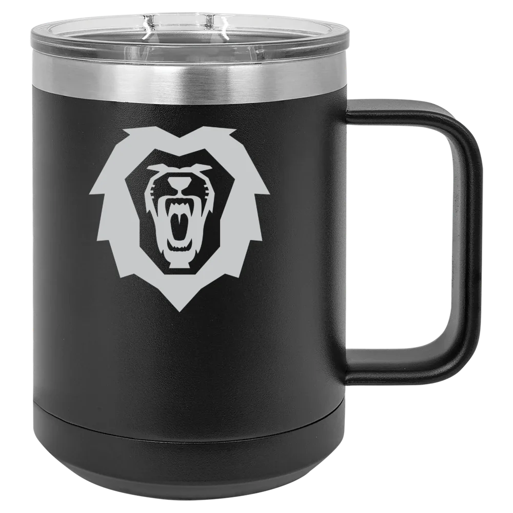 Vanguard University Polar Camel 15 oz. Mug with Slider Lid