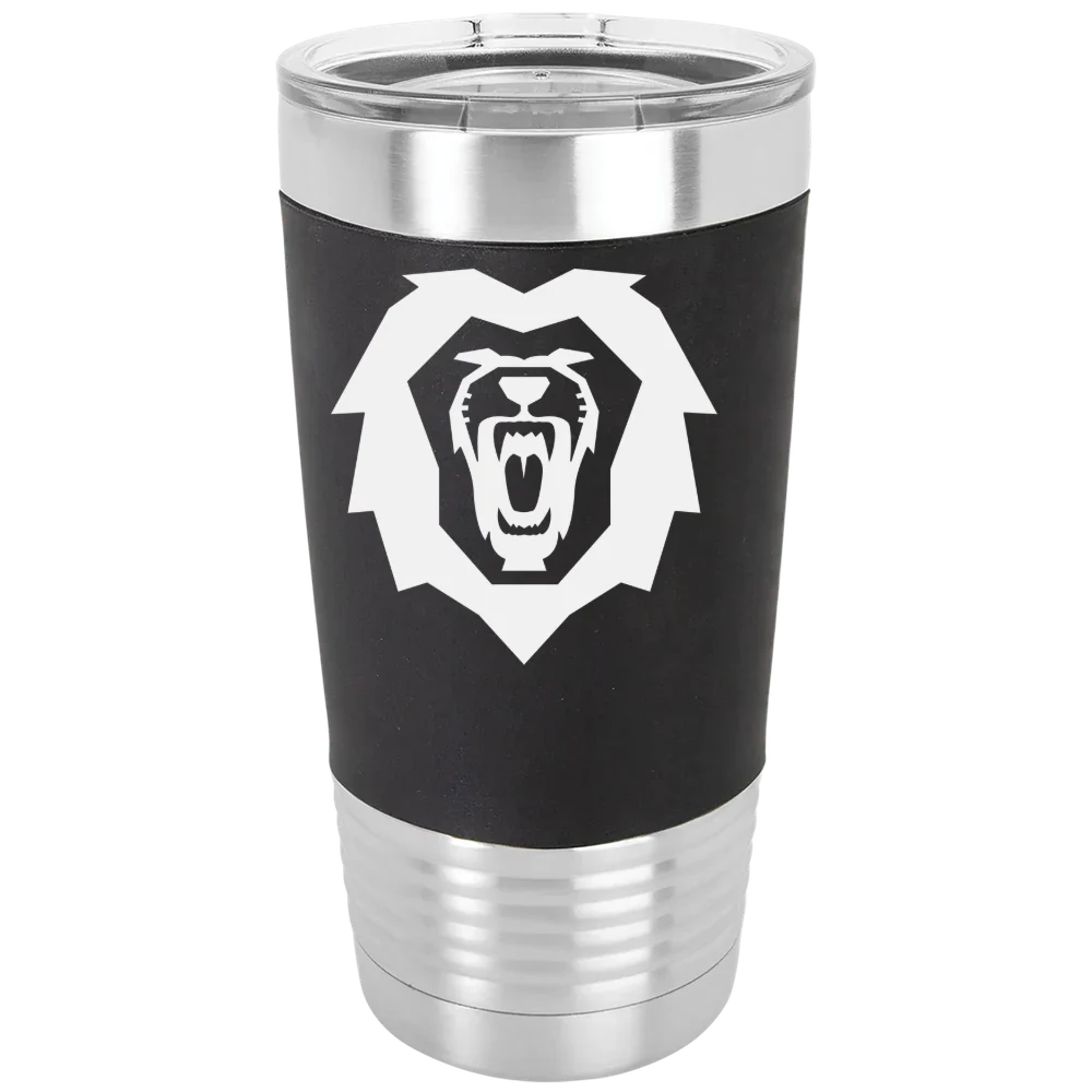Vanguard University Polar Camel 20 oz. Silicone Grip Tumbler with Standard Lid