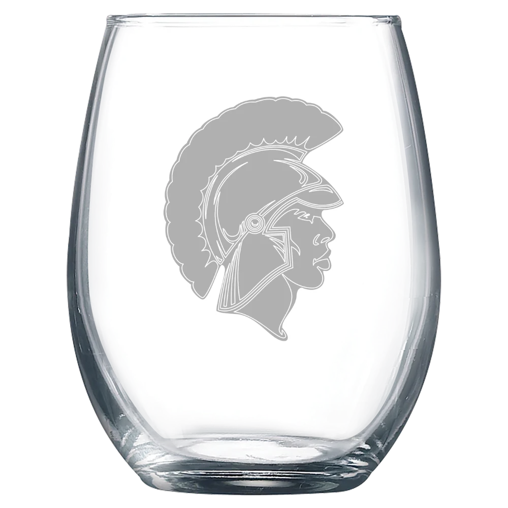Virginia State University Polar Camel 9 oz. Stemless Wine Glass