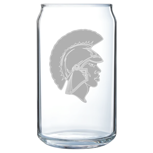 Virginia State University Polar Camel 16 oz. Can Glass