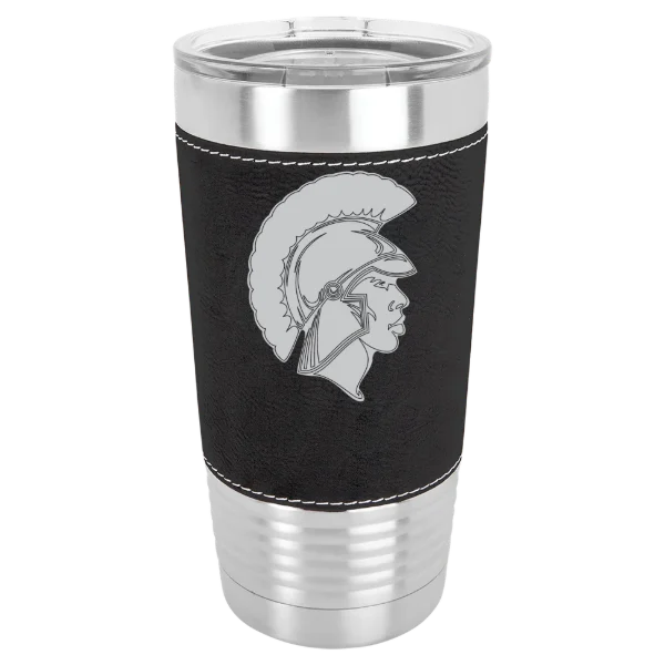 Virginia State University Polar Camel 20 oz. Leatherette Grip Tumbler with Standard Lid