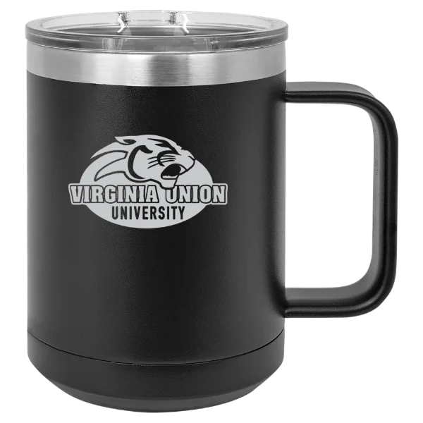 Virginia Union University Polar Camel 15 oz. Mug with Slider Lid
