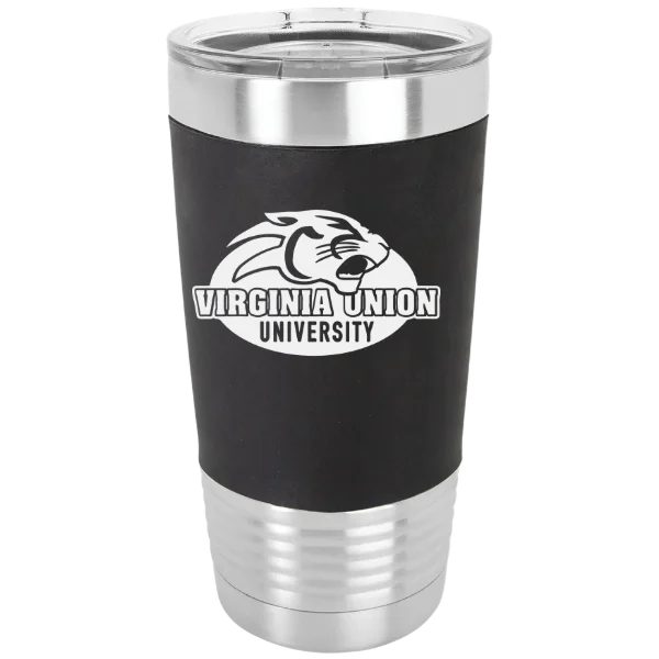 Virginia Union University Polar Camel 20 oz. Silicone Grip Tumbler with Standard Lid