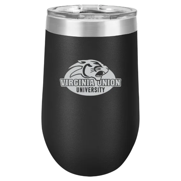 Virginia Union University Polar Camel 16 oz. Stemless Wine Tumbler