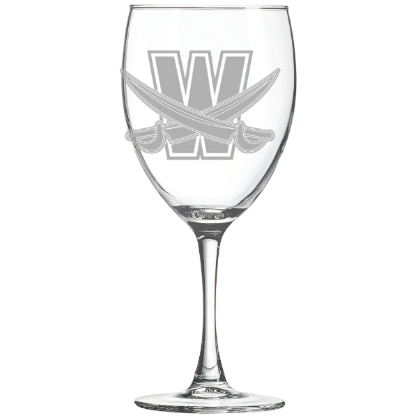 Walsh University Polar Camel 10 1/2 oz. Wine Glass