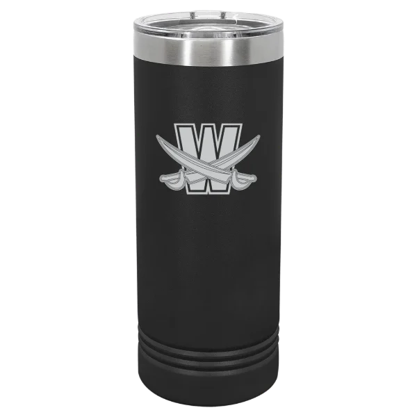 Walsh University Polar Camel 22 oz. Skinny Tumbler with Slider Lid